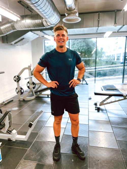 Paddy in the gym